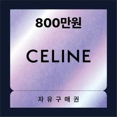 [CELINE] 8,000,000원 자유구매 상품 이미지