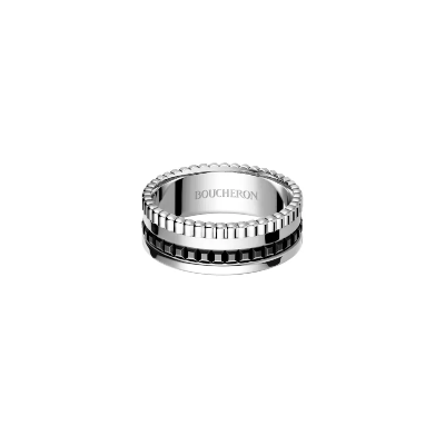 [BOUCHERON] 콰트로 블랙 에디션 스몰 링 상품 이미지